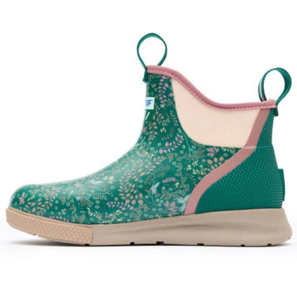 NEW XTRATUF Sports Deck rain Boots in green for women 1125 7t3 - Picture 5 of 8